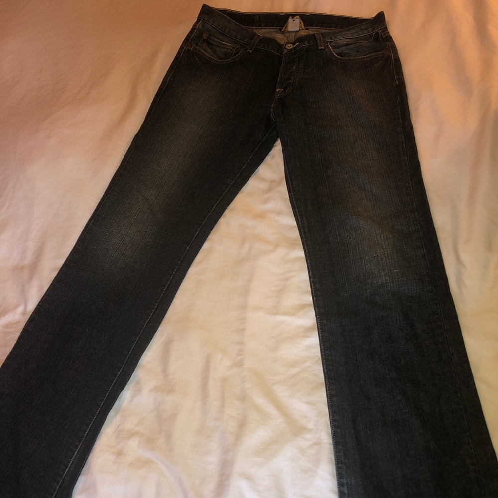 Lucky Jeans, long inseam, size 33 waist, blue